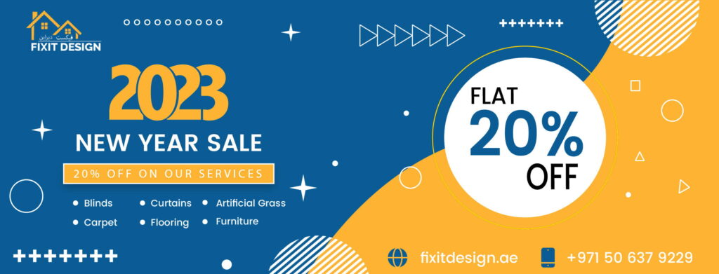 Fixit Design Sale Banner 2023