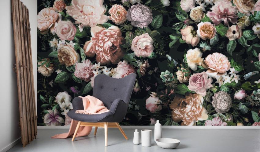 Create A Soft Ambiance With Delicate Floral Styles