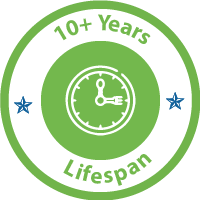 10+ Years Lifespan