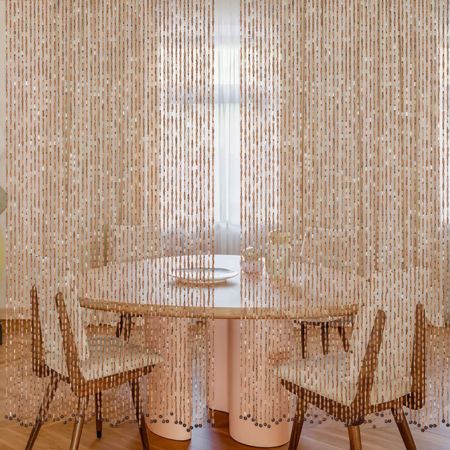 Beaded curtains for dining room